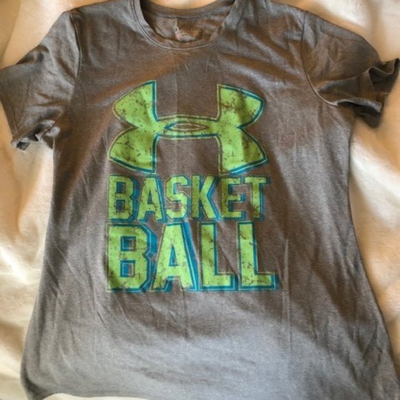 Under Armour Basketball T-Shirt - Large - Picture 1 of 2